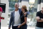 Amsterdam 31 juli 2018
Opnames commercial Ziggo met Max Verstappen en Ruud Gullit. Ruud met zijn vriendin Karin de Rooy
