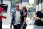 Amsterdam 31 juli 2018
Opnames commercial Ziggo met Max Verstappen en Ruud Gullit. Ruud met zijn vriendin Karin de Rooy