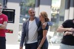 Amsterdam 31 juli 2018
Opnames commercial Ziggo met Max Verstappen en Ruud Gullit. Ruud met zijn vriendin Karin de Rooy