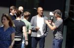 Amsterdam 31 juli 2018
Opnames commercial Ziggo met Max Verstappen en Ruud Gullit.