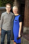 Amsterdam 15 juli 2018
Frits Huffnagel feestje voor zijn 50e verjaardag bij hotel the Grand. Sander Dekker met vrouw