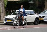 Amsterdam 6 juli 2018
Sascha Visser op de fiets in amsterdam zuid.