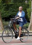 Amsterdam 6 juli 2018
Sascha Visser op de fiets in amsterdam zuid.