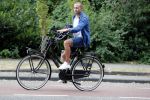 Amsterdam 6 juli 2018
Sascha Visser op de fiets in amsterdam zuid.
