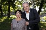 Haarzuilens 20 juni 2018
Haringparty op kasteel de Haar. Sharon Dijksma met man