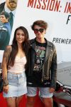 Amsterdam 30 juli 2018
Premiere Mission Impossible in Pathe Arena. Sheling Kamkes en Leroy Jory