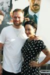 Amsterdam 30 juli 2018
Premiere Mission Impossible in Pathe Arena. Sonja Silva met man Pyke Pos