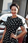 Amsterdam 30 juli 2018
Premiere Mission Impossible in Pathe Arena. Sonja Silva met man Pyke Pos