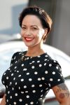 Amsterdam 30 juli 2018
Premiere Mission Impossible in Pathe Arena. Sonja Silva met man Pyke Pos