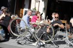 Amsterdam 5 juli 2018
Steve te Pas en Yves Gijraths op terras .