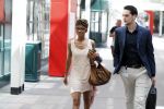 Amsterdam 12 juli 2018
Sylvana Simons loopt met collega door de stopera.