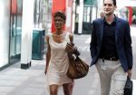 Amsterdam 12 juli 2018
Sylvana Simons loopt met collega door de stopera.