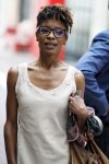 Amsterdam 12 juli 2018
Sylvana Simons loopt met collega door de stopera.