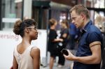 Amsterdam 12 juli 2018
Sylvana Simons met Nick Dijkman in  stopera.