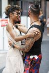 Amsterdam 12 juli 2018
Sylvana Simons loopt met collega door de stopera.