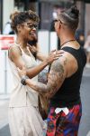 Amsterdam 12 juli 2018
Sylvana Simons loopt met collega door de stopera.