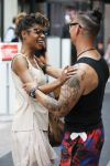 Amsterdam 12 juli 2018
Sylvana Simons loopt met collega door de stopera.