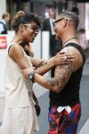 Amsterdam 12 juli 2018
Sylvana Simons loopt met collega door de stopera.