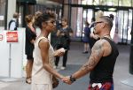 Amsterdam 12 juli 2018
Sylvana Simons loopt met collega door de stopera.