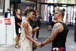 Amsterdam 12 juli 2018
Sylvana Simons loopt met collega door de stopera.