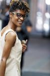 Amsterdam 12 juli 2018
Sylvana Simons loopt met collega door de stopera.
