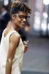 Amsterdam 12 juli 2018
Sylvana Simons loopt met collega door de stopera.