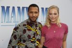 Amsterdam 17 juli 2018
Premiere Mamma mia in Tuschinski. Tarikh Janssen en partner