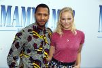 Amsterdam 17 juli 2018
Premiere Mamma mia in Tuschinski. Tarikh Janssen en partner