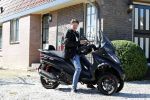 Vinkeveen 29 juni 2018
Thomas Berge op zijn nieuwe MP3 piaggio motor.