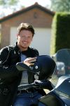 Vinkeveen 29 juni 2018
Thomas Berge op zijn nieuwe MP3 piaggio motor.