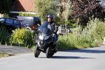 Vinkeveen 29 juni 2018
Thomas Berge op zijn nieuwe MP3 piaggio motor.