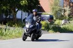 Vinkeveen 29 juni 2018
Thomas Berge op zijn nieuwe MP3 piaggio motor.