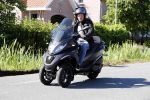 Vinkeveen 29 juni 2018
Thomas Berge op zijn nieuwe MP3 piaggio motor.