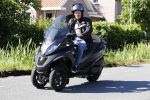 Vinkeveen 29 juni 2018
Thomas Berge op zijn nieuwe MP3 piaggio motor.