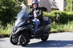 Vinkeveen 29 juni 2018
Thomas Berge op zijn nieuwe MP3 piaggio motor.