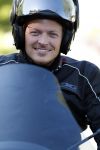 Vinkeveen 29 juni 2018
Thomas Berge op zijn nieuwe MP3 piaggio motor.