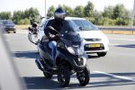 Vinkeveen 29 juni 2018
Thomas Berge op zijn nieuwe MP3 piaggio motor.