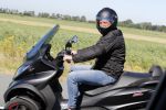 Vinkeveen 29 juni 2018
Thomas Berge op zijn nieuwe MP3 piaggio motor.