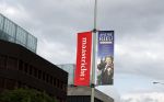 Maastricht 12 juli 2019
Andre Rieu reclame voor zijn concerten op het vrijthof in Maastricht.