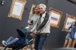Amsterdam 3 juli 2019
Euvgenia Parakhina met partner Jeroen Jorna en zoon op de pc hooftstraat
