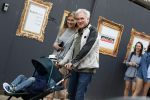 Amsterdam 3 juli 2019
Euvgenia Parakhina met partner Jeroen Jorna en zoon op de pc hooftstraat