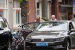 Amsterdam 11 juli 2019
Eva Jinek wordt door taxi thuis opgehaald om naar studio gebracht te worden.