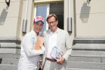 Den Haag 26 juli 2019
Binnenkijken op paleis Noordeinde en bij de koninklijke stallen met Frank en Rogier van het sbs6 programma paleis voor een prikkie.