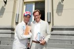 Den Haag 26 juli 2019
Binnenkijken op paleis Noordeinde en bij de koninklijke stallen met Frank en Rogier van het sbs6 programma paleis voor een prikkie.