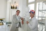 Den Haag 26 juli 2019
Binnenkijken op paleis Noordeinde en bij de koninklijke stallen met Frank en Rogier van het sbs6 programma paleis voor een prikkie.