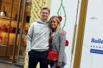 Amsterdam 3 juli 2019
Frenkie de Jong met zijn vriendin Mikky Kiemeney op de PC Hooftstraat. Frenkie draagt kleding van het merk van zijn vriendin.