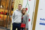 Amsterdam 3 juli 2019
Frenkie de Jong met zijn vriendin Mikky Kiemeney op de PC Hooftstraat. Frenkie draagt kleding van het merk van zijn vriendin.