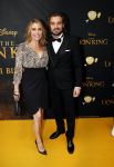 Amsterdam 15 juli 2019
Premiere the lion king in tuschinski. Heleen v Royen met partner Bart