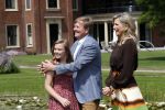 Den Haag 19 juli 2019
Jaarlijkse fotouurtje in de thuisn van Huis ten Bosch . Aanwezig Koning Willem Alexander Koningin Maxima Prinses Amalia Alexia en Ariane.