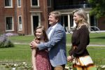 Den Haag 19 juli 2019
Jaarlijkse fotouurtje in de thuisn van Huis ten Bosch . Aanwezig Koning Willem Alexander Koningin Maxima Prinses Amalia Alexia en Ariane.